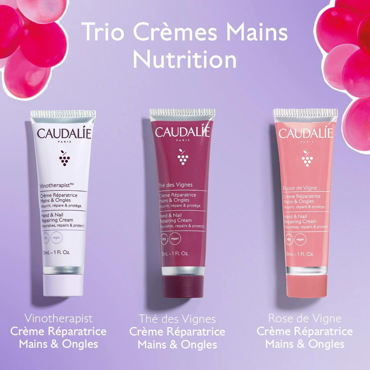 Trio Crèmes Mains Nutrition