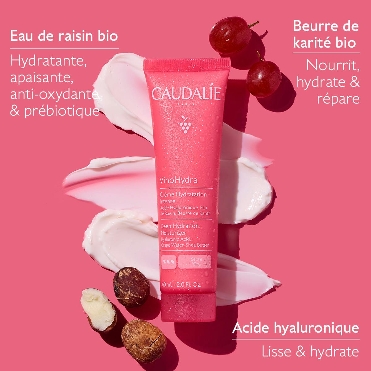 Crème Hydratation Intense à l'Acide Hyaluronique & Beurre de Karité