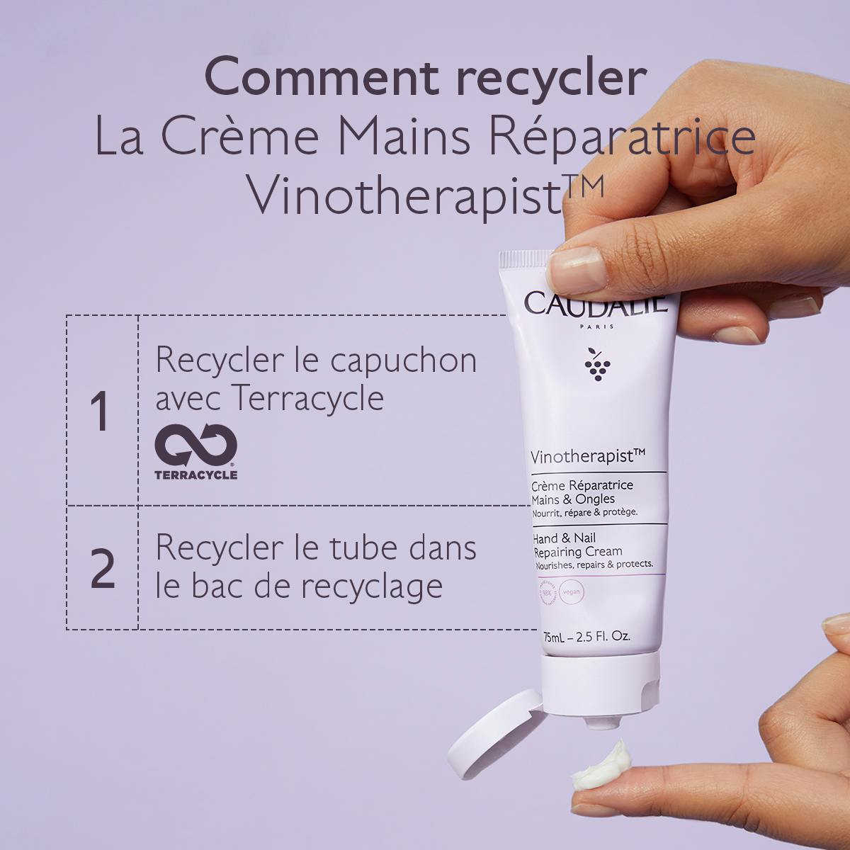 Crème Réparatrice Mains et Ongles au Beurre de Karité